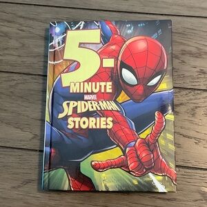 Marvel Spider-Man 5-Minute Stories Hardcover Book 8 x 10